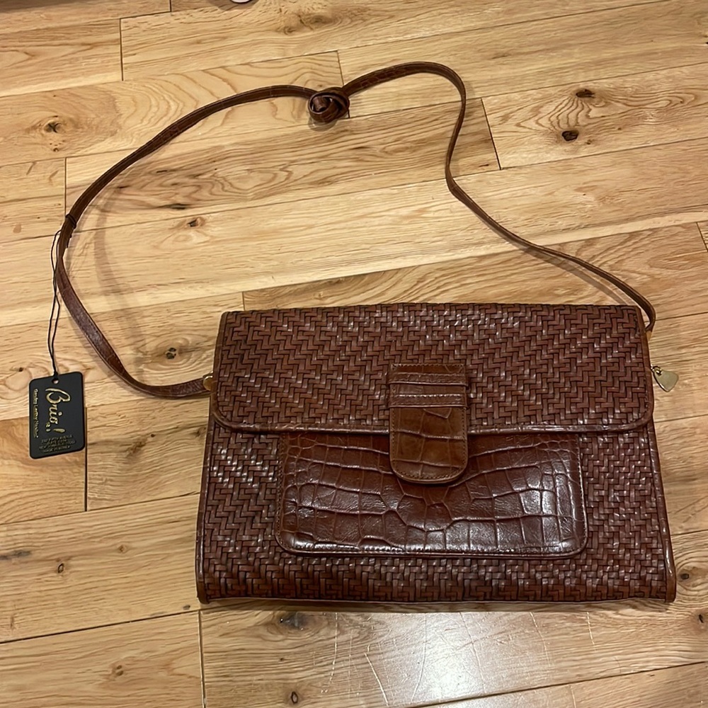 brio genuine leather bag